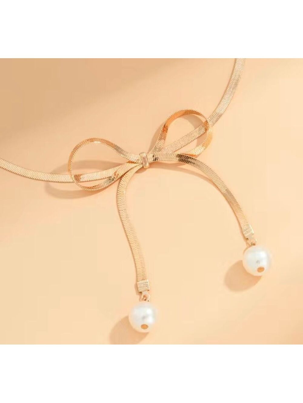 Herring Bow Tie-Gold